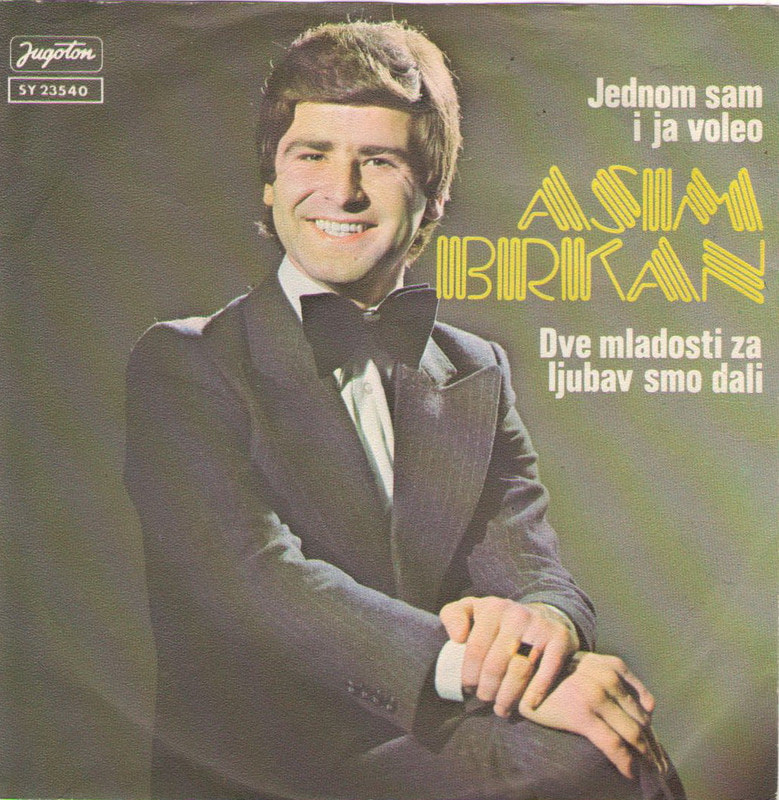 Asim Brkan 1979 - Jednom sam i ja voleo (Singl)