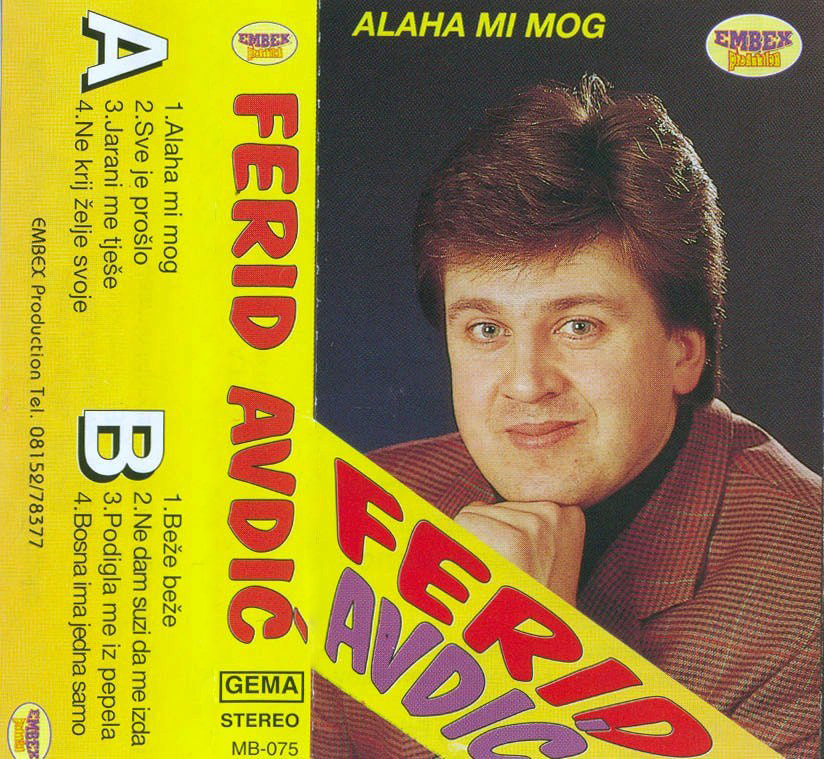 Ferid Avdic 1994 - Allaha mi mog