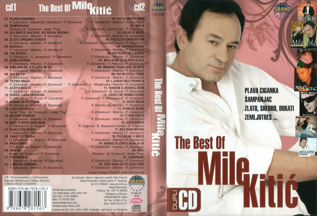 Mile Kitic 2007 - The Best of DUPLI CD